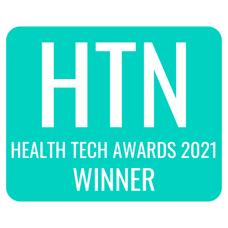 Winners at the Health Tech Awards 2021 Nervecentre Software