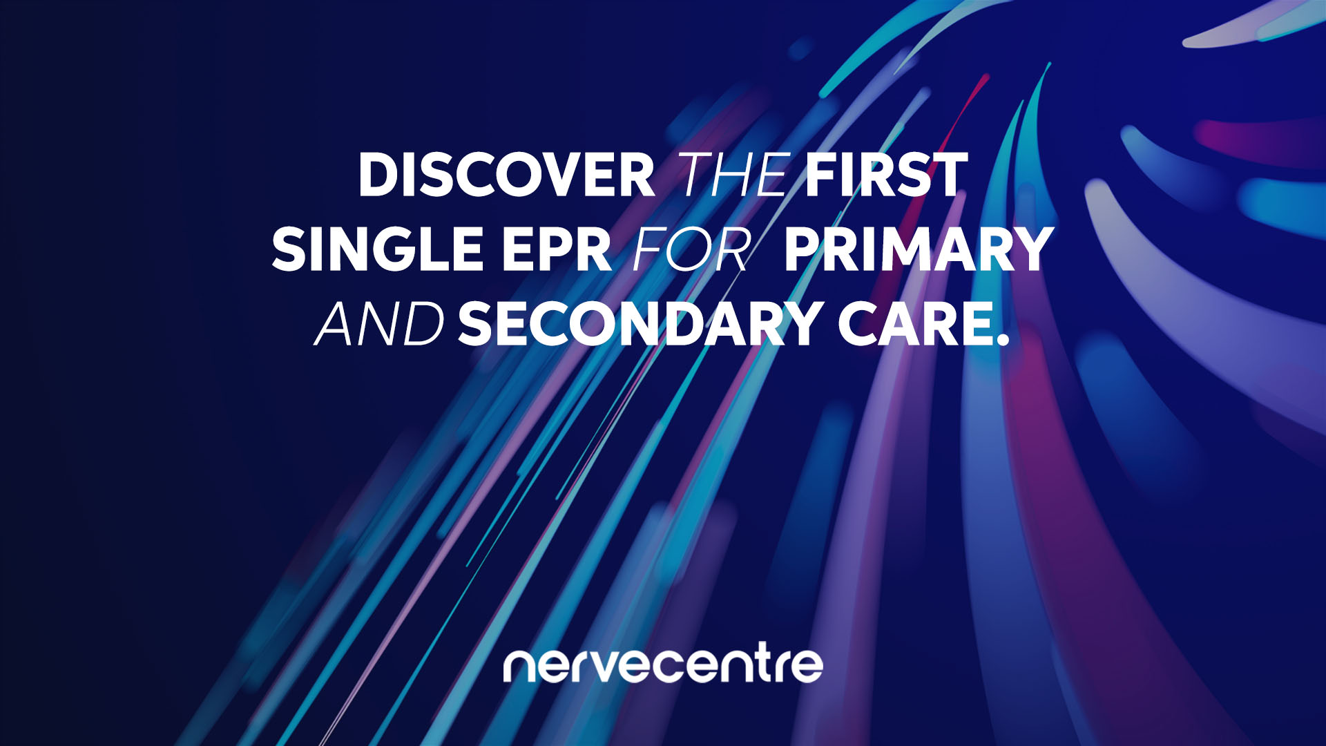 Discover the first single EPR for primary and secondary care