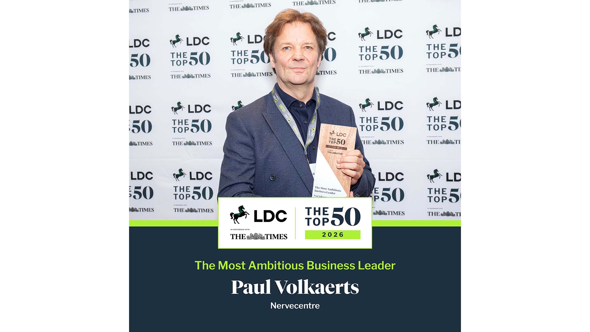 Paul Volkaerts Most Ambitious Business Leader 2026