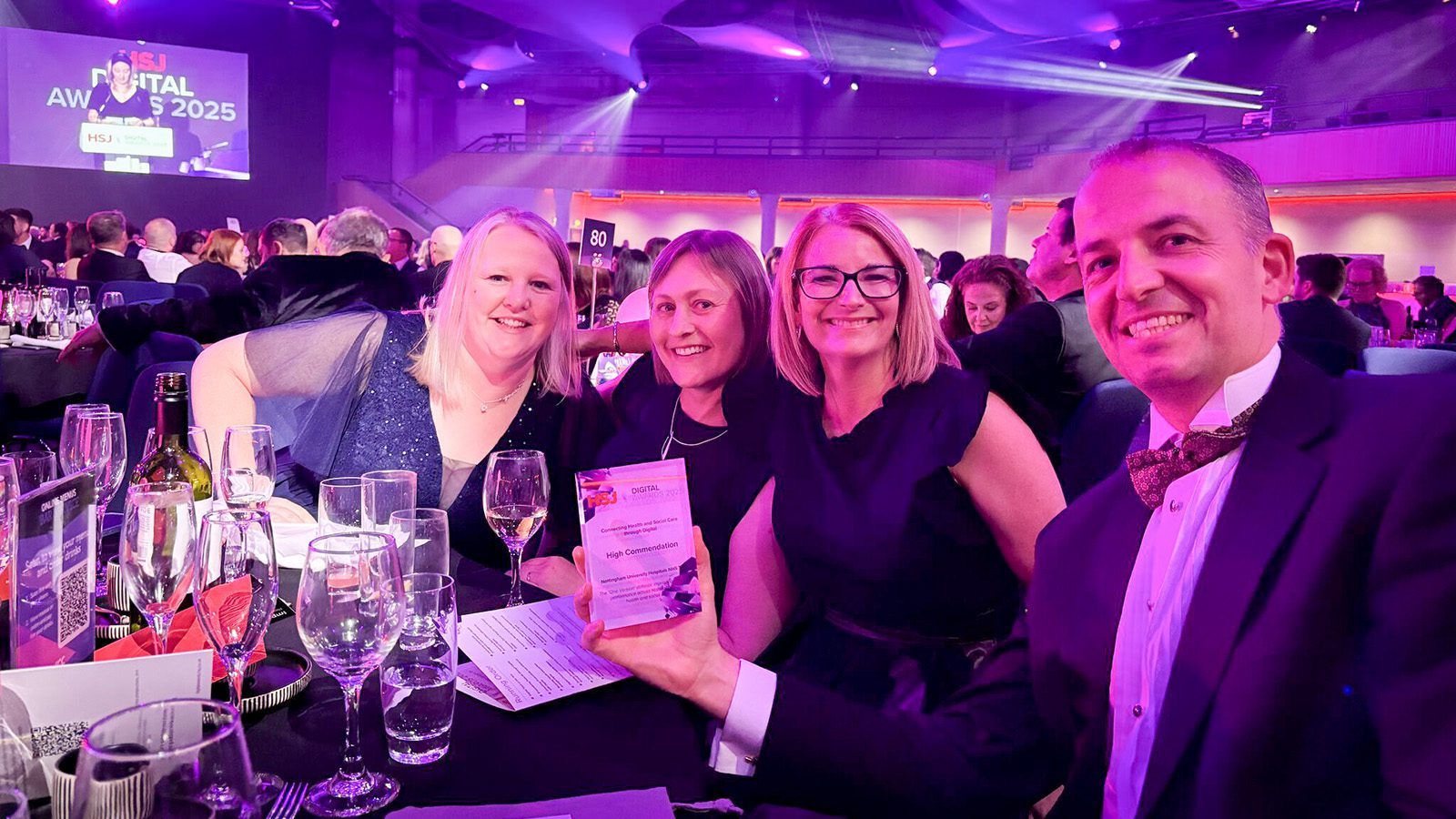 Nervecentre celebrates double success in 2025 HSJ Digital Awards