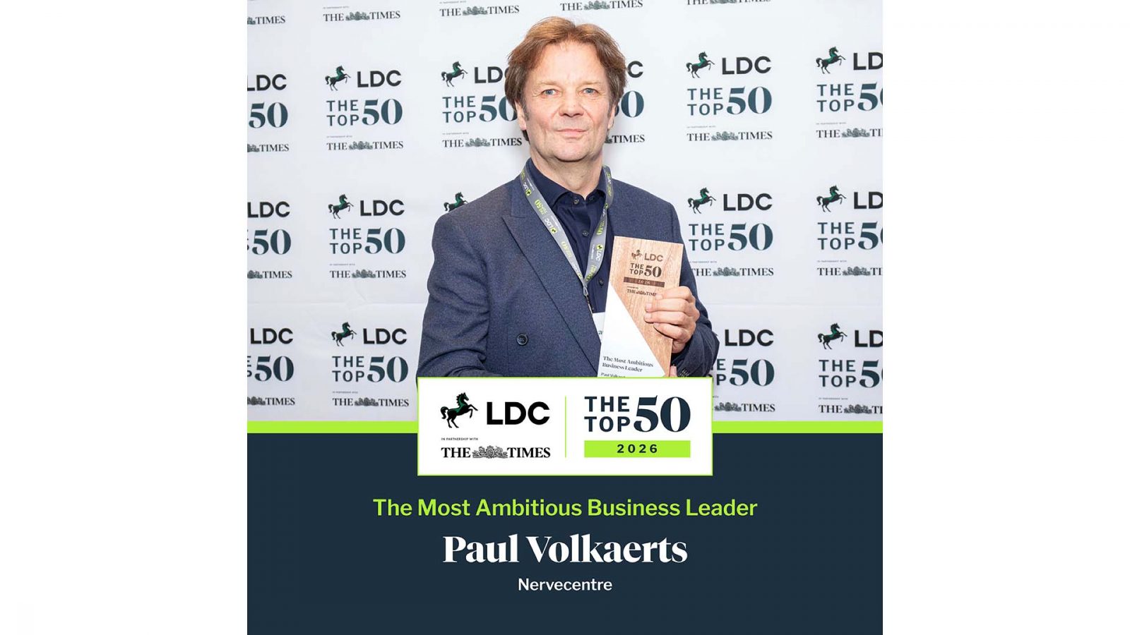 Paul Volkaerts Most Ambitious Business Leader 2026