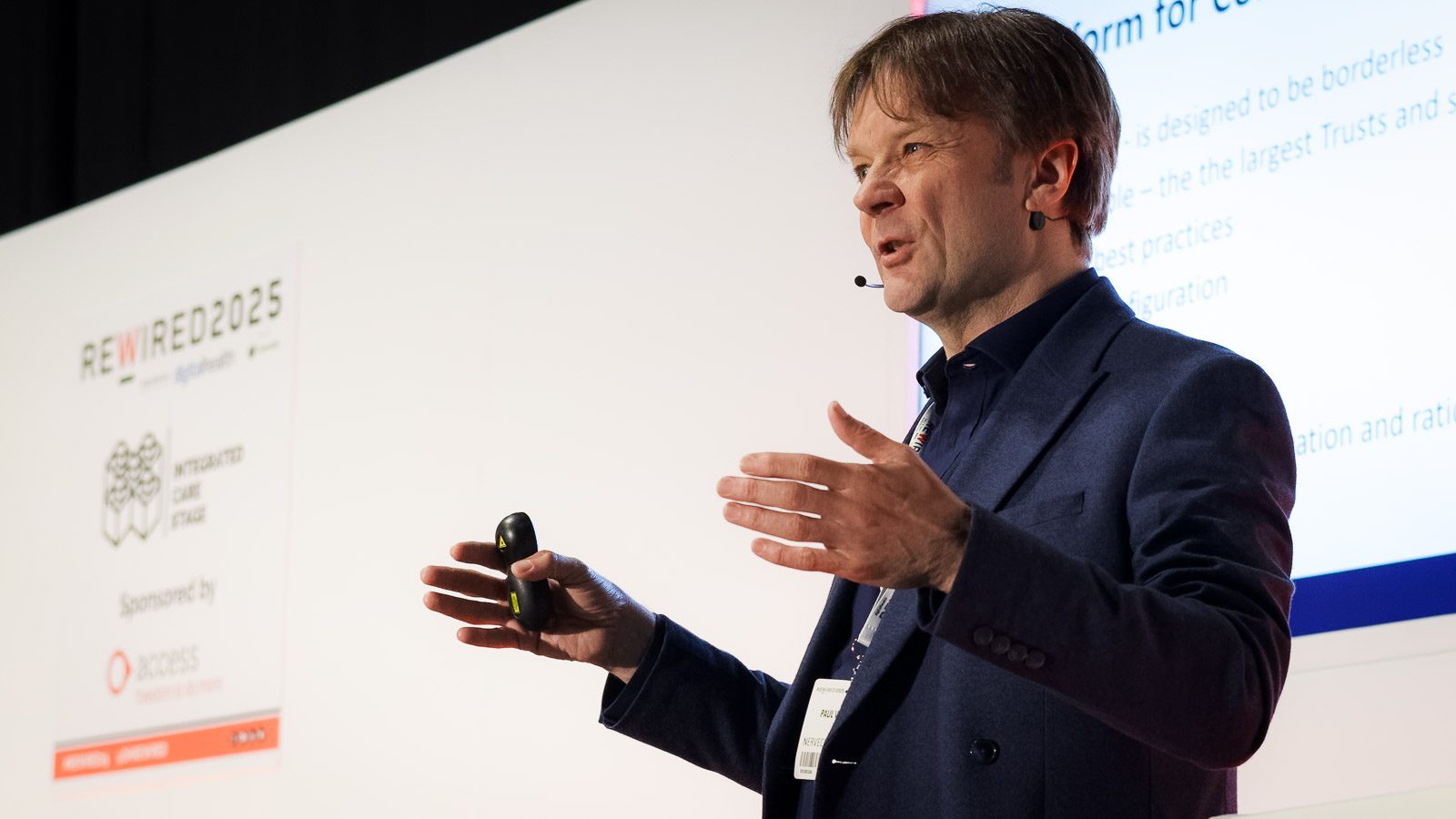 Paul Volkaerts speaking at Rewired 25